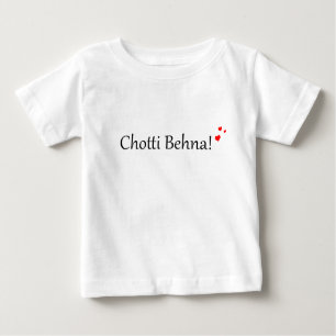 T-shirt Pour Bébé Pakistanais de Hindi d'Urdu de Chotti Behna Desi