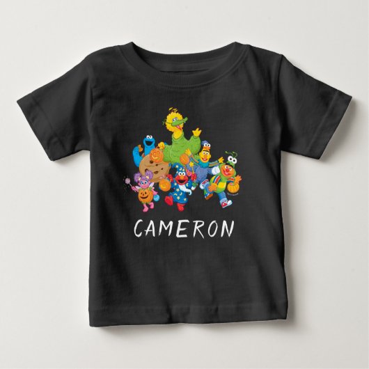 T-shirt Pour Bébé Pal de rue Sésame | Costumes d'Halloween (Devant)