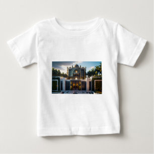 T-shirt Pour Bébé Palais Royal d'or" - Inspir islamique généré par l