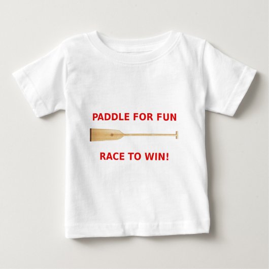 T-shirt Pour Bébé Palette pour l'amusement, course pour gagner la (Devant)