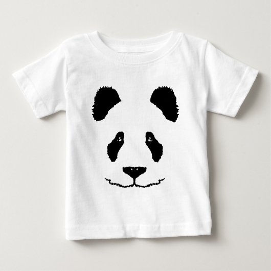 T-shirt Pour Bébé Panda (Devant)