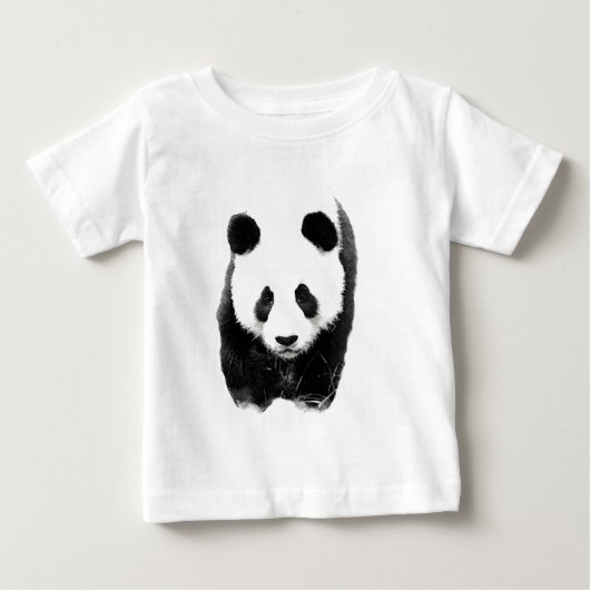 T-shirt Pour Bébé Panda (Devant)