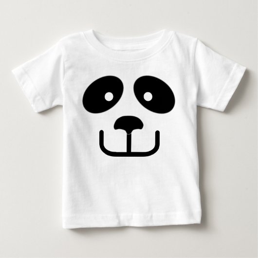 T-shirt Pour Bébé Panda (Devant)