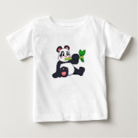 Panda avec bambou