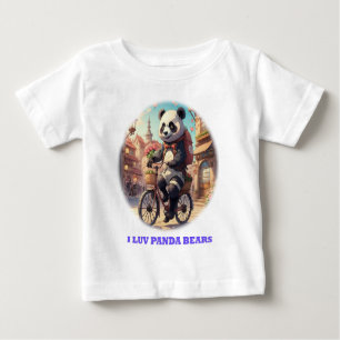 T-shirt Pour Bébé Panda Bears