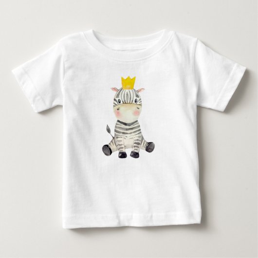 T-shirt Pour Bébé Panda King (Devant)