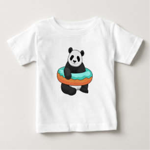 T-shirt Pour Bébé Panda with Donut