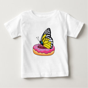 T-shirt Pour Bébé Papillon avec Donut