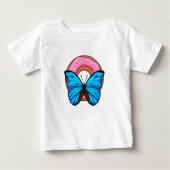 T-shirt Pour Bébé Papillon avec Donut (Devant)