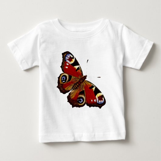 T-shirt Pour Bébé Papillon coloré (Devant)