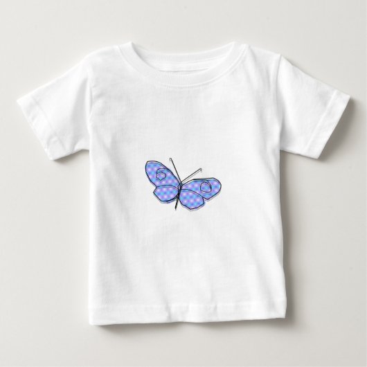 T-shirt Pour Bébé Papillon cosmique (Devant)