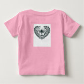 T-shirt Pour Bébé Papillon et Branches (Dos)