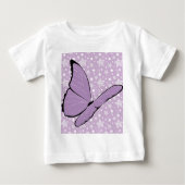 T-shirt Pour Bébé Papillon pourpre de conscience (Devant)