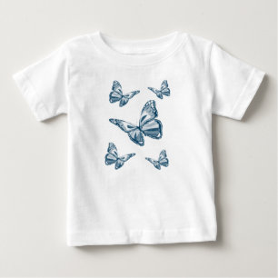 T-shirt Pour Bébé Papillon T-shirt bébé