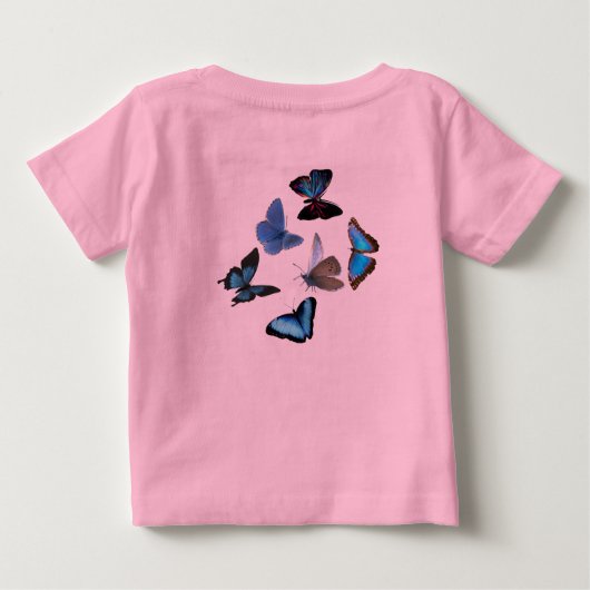 T-shirt Pour Bébé Papillons (Dos)