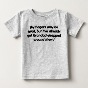 T-shirt Pour Bébé Papy enveloppé !