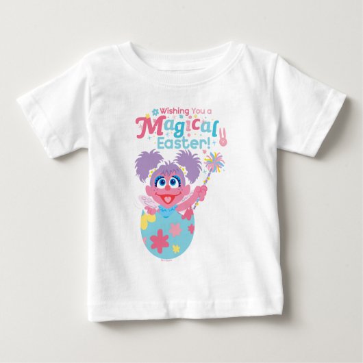 T-shirt Pour Bébé Pâques Abby Cadabby (Devant)