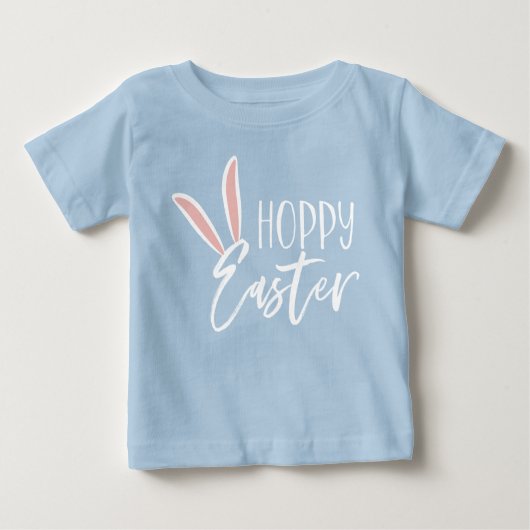 T-shirt Pour Bébé Pâques de houblon (Devant)