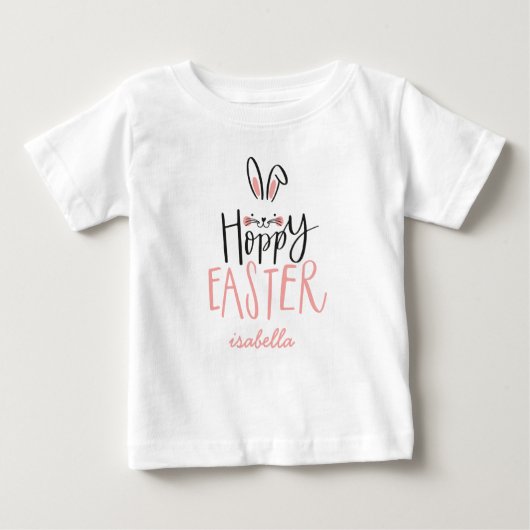 T-SHIRT POUR BÉBÉ PÂQUES DE HOUBLON (Devant)