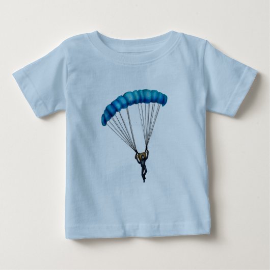 T-shirt Pour Bébé Paracaídas (Devant)
