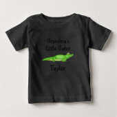 T-shirt Pour Bébé Paradise Little Gator - SRF (Devant)