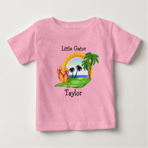 T-shirt Pour Bébé Paradise Little Gator - SRF