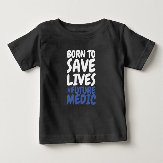T-shirt Pour Bébé Paramédic pour sauver des vies (Devant)