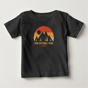 T-shirt Pour Bébé Parc national de Zion