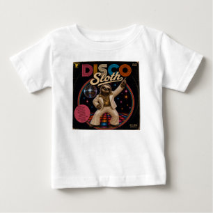 T-shirt Pour Bébé Paresseux Disco