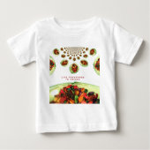 T-shirt Pour Bébé Parfum de vie en potpourri couleur (Devant)