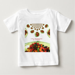 T-shirt Pour Bébé Parfum de vie en potpourri couleur