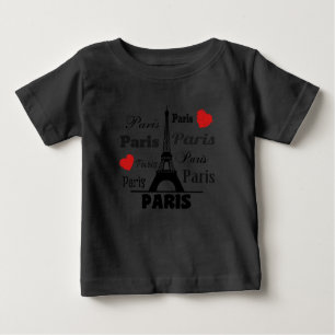 T-shirt Pour Bébé Paris