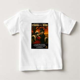T-shirt Pour Bébé Parodie de film Fort avec le Vent