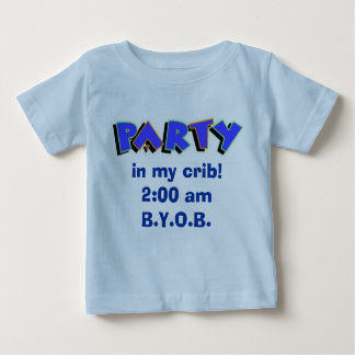 T-shirt Pour Bébé Partie dans ma huche !