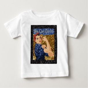 T-shirt Pour Bébé parties scintillant rosie du rivètre