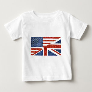T-shirt Pour Bébé parties scintillant usa uk