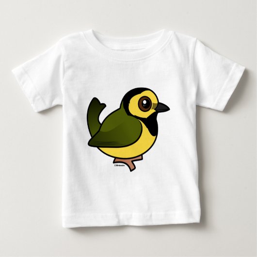 T-shirt Pour Bébé Paruline à capuchon (Devant)
