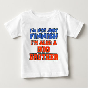 T-shirt Pour Bébé Pas seulement Finlandais Big Brother