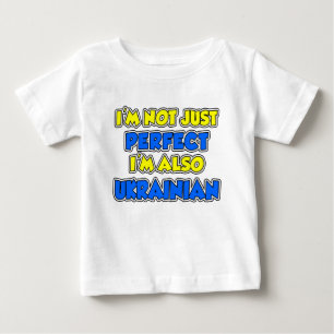 T-shirt Pour Bébé Pas seulement parfait ukrainien
