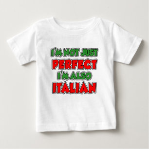 T-shirt Pour Bébé Pas simplement enfants italiens parfaits