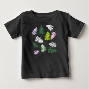 T-shirt Pour Bébé Pastel Colors Lucky Fern