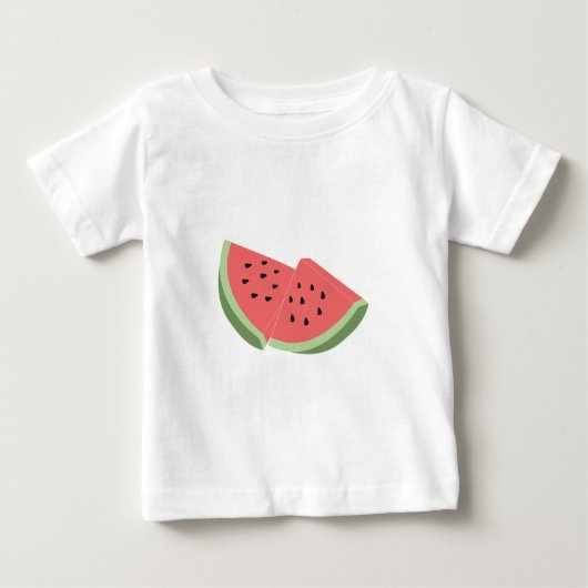 T-shirt Pour Bébé Pastèque (Devant)