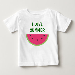 T-shirt Pour Bébé Pastèque