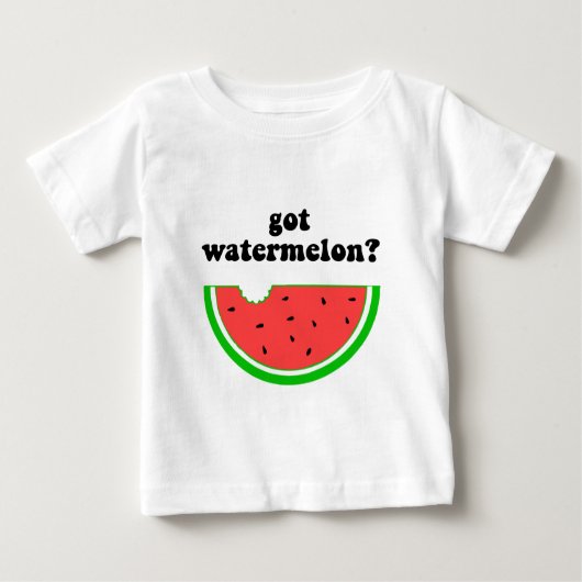 T-shirt Pour Bébé Pastèque obtenue ? (Devant)