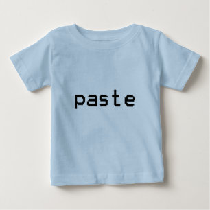 T-shirt Pour Bébé Pâte
