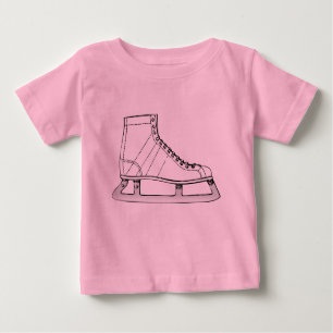 T-shirt Pour Bébé Patinage sur glace Patinage artistique