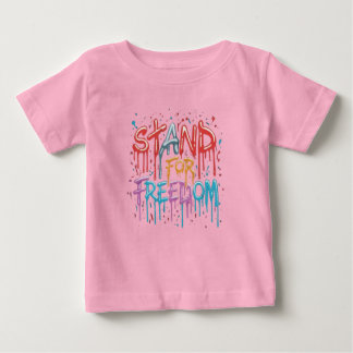 T-shirt Pour Bébé Patriotique