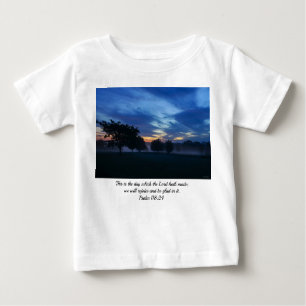 T-shirt Pour Bébé Pause De L'Aube Et Du Fog