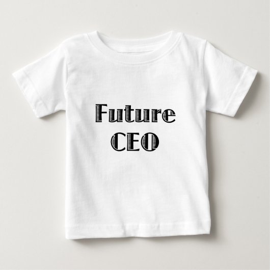 T-shirt Pour Bébé PDG futur (Devant)