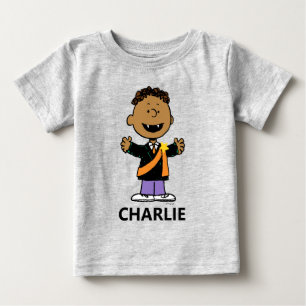 T-shirt Pour Bébé Peanuts Franklin Halloween Vampire